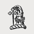 Croxton family crest, coat of arms