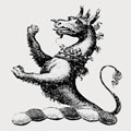 Biddelle family crest, coat of arms