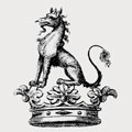 Armiger family crest, coat of arms