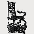 Rendel family crest, coat of arms