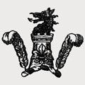 Gilbey family crest, coat of arms