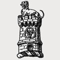 Rickards family crest, coat of arms