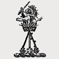 Buddicom family crest, coat of arms