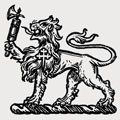 Brett family crest, coat of arms