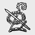 Kirk family crest, coat of arms