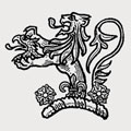 Hughes family crest, coat of arms