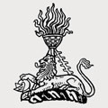 Compton family crest, coat of arms