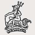 Monypenny family crest, coat of arms