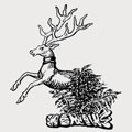 Harter family crest, coat of arms