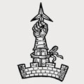 Preston family crest, coat of arms