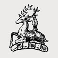 Huddleston-Lawlor family crest, coat of arms