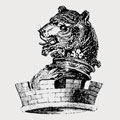 Rixon family crest, coat of arms