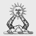 De Cardonnel-Lawson family crest, coat of arms