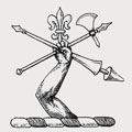 Waddington family crest, coat of arms
