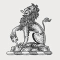 Fell family crest, coat of arms