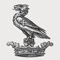 Blake - Humfrey family crest, coat of arms