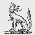 Biddulph family crest, coat of arms
