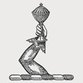 Draper family crest, coat of arms