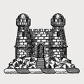 Jefferis family crest, coat of arms