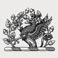 Nutting family crest, coat of arms