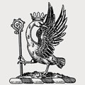 Swaby family crest, coat of arms