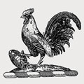 Locock family crest, coat of arms