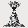 Compton family crest, coat of arms