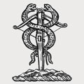 Wilks family crest, coat of arms