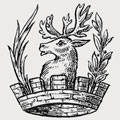 Seaton family crest, coat of arms