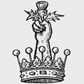 Seton-Steuart family crest, coat of arms