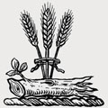 Seely family crest, coat of arms