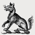 Plonckett family crest, coat of arms