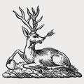 Hartill family crest, coat of arms