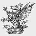 Swyngham family crest, coat of arms