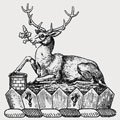 Hartwell family crest, coat of arms