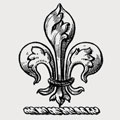 Coxwell family crest, coat of arms