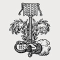 Jaggard family crest, coat of arms