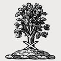 Laurie family crest, coat of arms