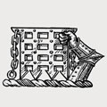 Firebrace family crest, coat of arms