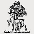 Dennis family crest, coat of arms