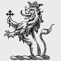 Levett family crest, coat of arms