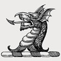 Dauntesy family crest, coat of arms