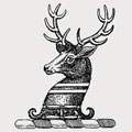 Grain D'orge family crest, coat of arms