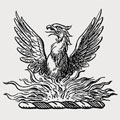 Aytoun family crest, coat of arms