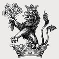 J'armay family crest, coat of arms