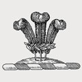 Tapps family crest, coat of arms