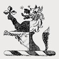 Horden family crest, coat of arms