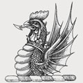 Butler-Danvers family crest, coat of arms