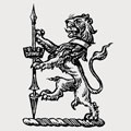 Spearman family crest, coat of arms
