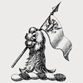 Asborne family crest, coat of arms